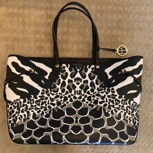 Henri Bendel large tote bag with free smaller bag